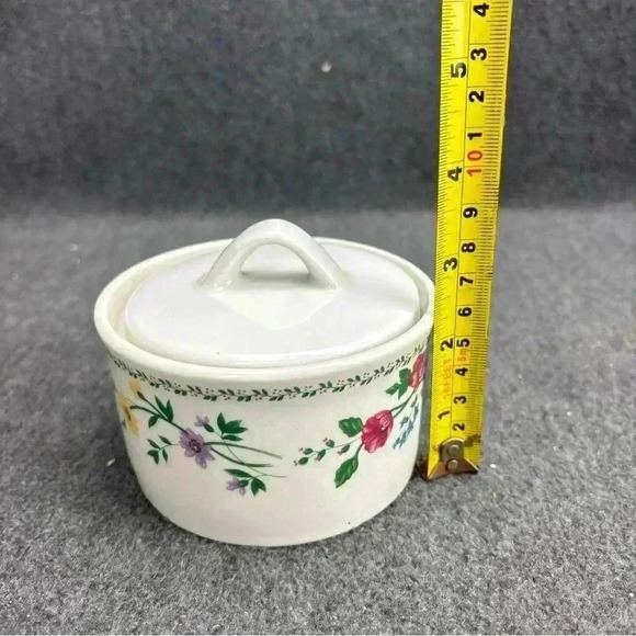 Vintage Farberware English Garden 225 Sugar Bowl - Picture 5 of 7